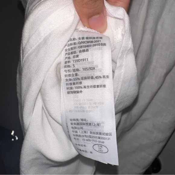 Abercrombie & Fitch Linen-Blend Cutout Shirt Dress BLOGGER'S FAVE! - Picture 14 of 16